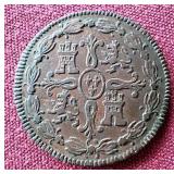 1820 Spain 8 Maravedis