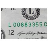 (2) $1 Notes - Cool Serial Numbers!