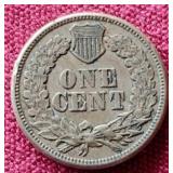 Nice 1863 Copper-Nickel Indian Penny