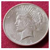 Nice 1922 Peace Dollar