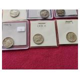 (6) Mercury Dimes