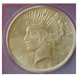 1922 Peace Dollar - ICG MS65