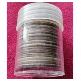 Tube of (20) 40% Silver Half Dollars