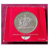 1975 Trinidad & Tobago Silver $5