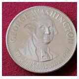 George Washington 1 oz Sterling Silver Medallion