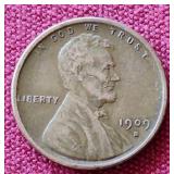 1909-S VDB Penny - ANACS Certified EF40 - WOW!!
