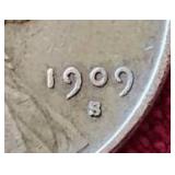 1909-S VDB Penny - ANACS Certified EF40 - WOW!!
