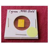 Valcambi Suisse 1 Gram .999 Gold Bar