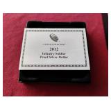 2012 Infantry Soldier Proof Silver Dollar