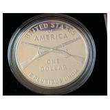 2012 Infantry Soldier Proof Silver Dollar