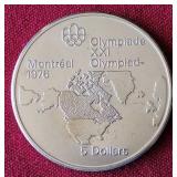 1973 Canada Commemorative Silver Dollar