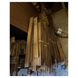Large Lot Reclaimed Hardwood Flooring & Trim Mixed Profiles Local Pickup