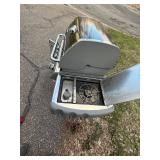 Weber Genesis 3-Burner Gas Grill w/ Side Burner & Cover Used