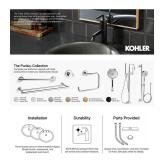 KOHLER Purist 24-in Towel Bar Ni