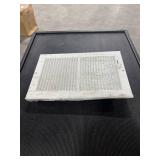 Hart Cooley 10"x6" Wall Register - White