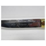Vintage Finnish American Heritage Knife by Iisakki Jarvenpaa - w/Leather Sheath