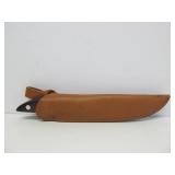 DH RUSSELL Fixed Blade Grohmann Belt Knife #1S - Mint in Box w/Leather Sheath #1