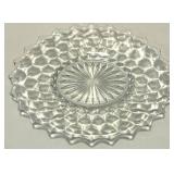 Crystal Glass Diamond-Cut Bowls with Salt & Pepper Shakers and More including Fostoria