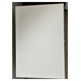 Nightstand - White Painted Wood Bedside Table