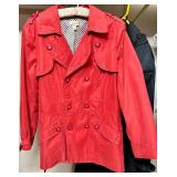Liz Claiborne Coat & Christopher Banks Coat & ParasoI Coat (Lot of 3)