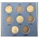 Franklin Half Dollar Album (1948-1963)