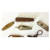 Collection of Antique Cigar Cutters