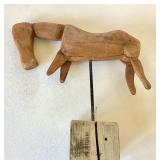 Antique Folk Art Toy Horse