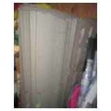 Unassembled Rubbermaid Garden stora...