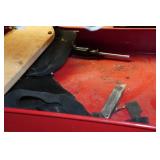 Rolling Tool Cart with Tools and Parts