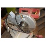 Chicago Electric 10" Miter Saw on Rolling Stand