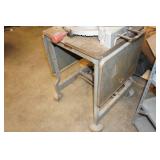 Chicago Electric 10" Miter Saw on Rolling Stand