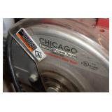 Chicago Electric 10" Miter Saw on Rolling Stand