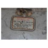 Vintage 4-1/2" Bench Grinder