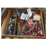 Assorted Tools - Pliers, Picks, Hole Saws