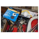 Assorted Tools - Pliers, Picks, Hole Saws
