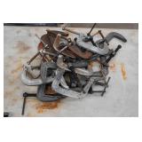 Assorted C-Clamps