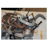 Assorted C-Clamps