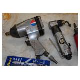 Assorted Air Tools - Grinders, Impact