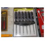 Assorted Tools - Drivers, Torque Wrench, Binder
