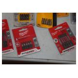 Assorted Bits - Milwaukee, DeWalt