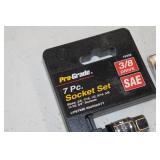 3/8" Drive Sockets - Hex Bit, SAE Shallow