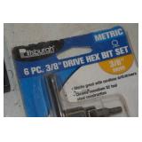 3/8" Drive Sockets - Hex Bit, SAE Shallow