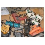 Pallet of Electric Tools - Saws, Drills, Impacts
