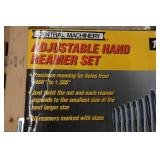 Central Machinery Adjustable Reamer Set