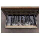 Tool Chest with Drill Bits