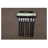 Pittsburgh Long Reach Hex Bit Socket Set