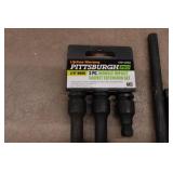 Pittsburgh Wobble Impact Socket Extension and Impact Extension Sets