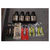 2-Cycle Engine Oil and Small Engine Spark Plugs