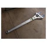 Pittsburgh 24" Adjustable Wrench
