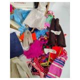 Barbie & Francie Vintage Doll Trunk + Dolls & Accessories
